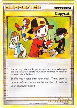 Copycat (21/30) [HeartGold & SoulSilver: Trainer Kit - Raichu] - Comfy Hobbies