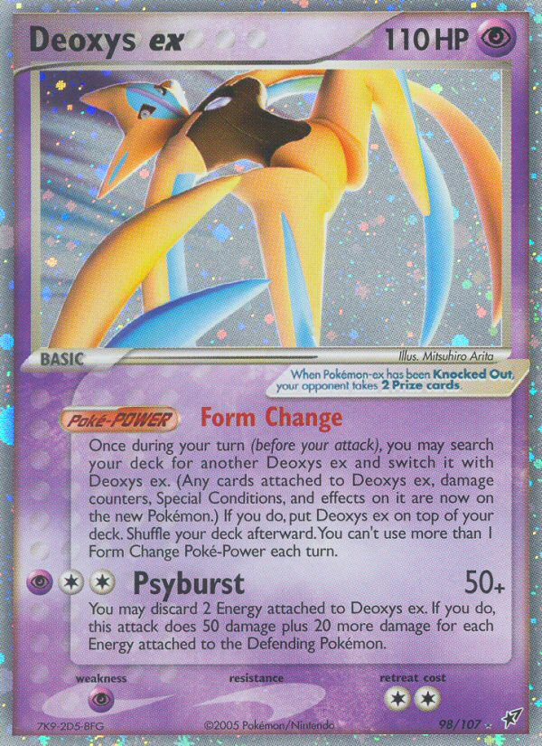 Deoxys ex (98/107) [EX: Deoxys] - Comfy Hobbies