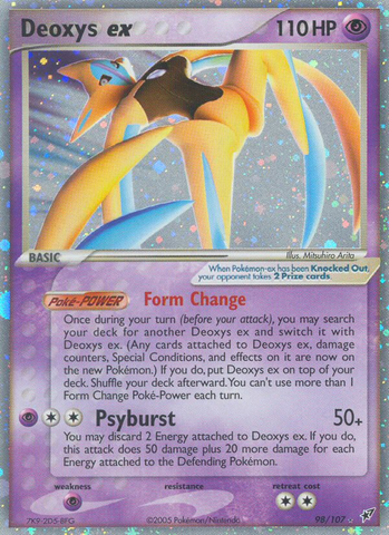 Deoxys ex (98/107) [EX: Deoxys] - Comfy Hobbies