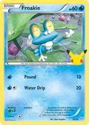 Froakie (22/25) [McDonald's 25th Anniversary] - Comfy Hobbies