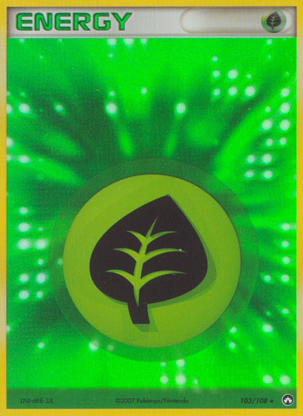 Grass Energy (103/108) [EX: Power Keepers] - Comfy Hobbies
