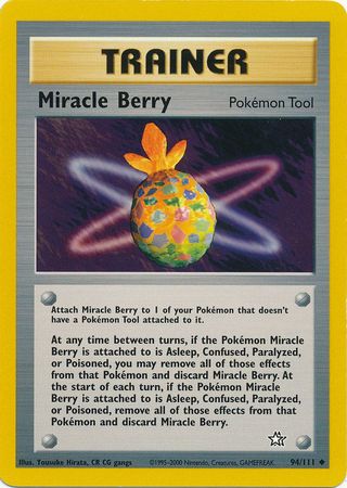 Miracle Berry (94/111) [Neo Genesis Unlimited] - Comfy Hobbies