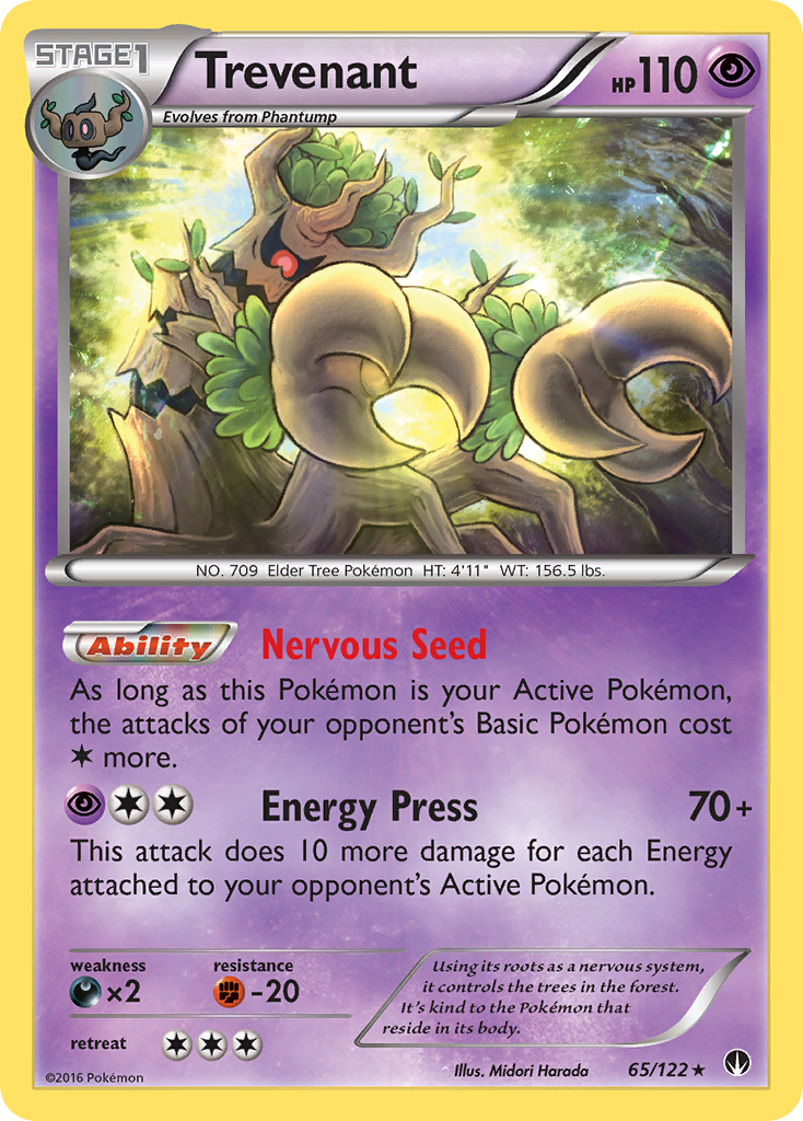 Trevenant (65/122) [XY: BREAKpoint] - Comfy Hobbies