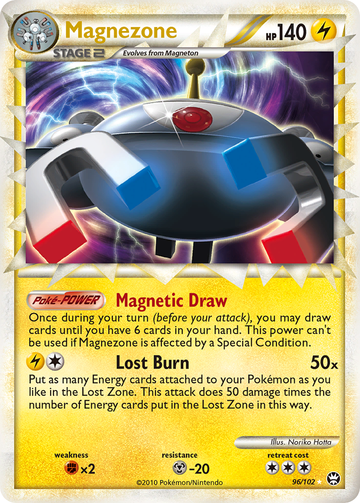 Magnezone (96/102) [HeartGold & SoulSilver: Triumphant] - Comfy Hobbies