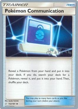 Pokemon Communication (152/181) (Pikarom Judge - Haruki Miyamoto) [World Championships 2019] - Comfy Hobbies