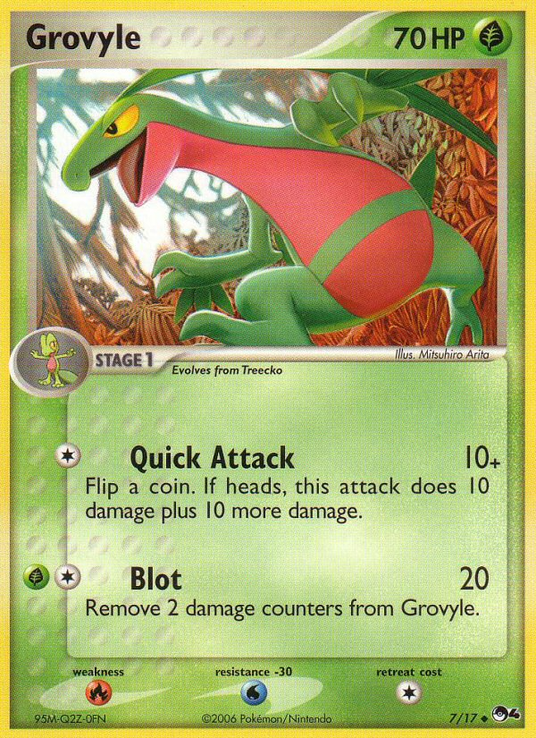 Grovyle (7/17) [POP Series 4] - Comfy Hobbies