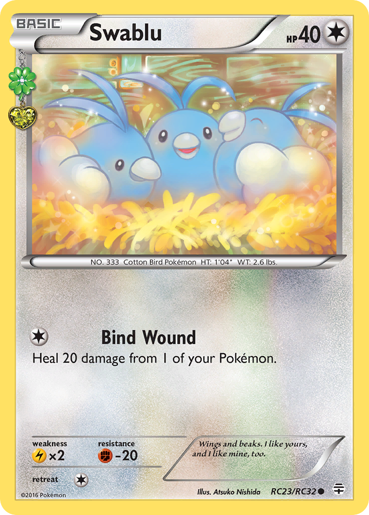 Swablu (RC23/RC32) [XY: Generations] - Comfy Hobbies