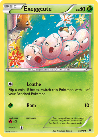 Exeggcute (1/108) [XY: Roaring Skies] - Comfy Hobbies