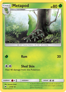 Metapod (2/147) [Sun & Moon: Burning Shadows] - Comfy Hobbies