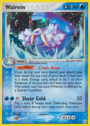Walrein (15/101) [EX: Hidden Legends] - Comfy Hobbies