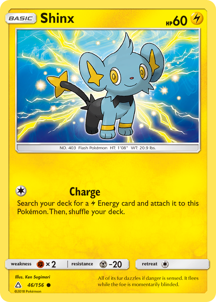 Shinx (46/156) [Sun & Moon: Ultra Prism] - Comfy Hobbies