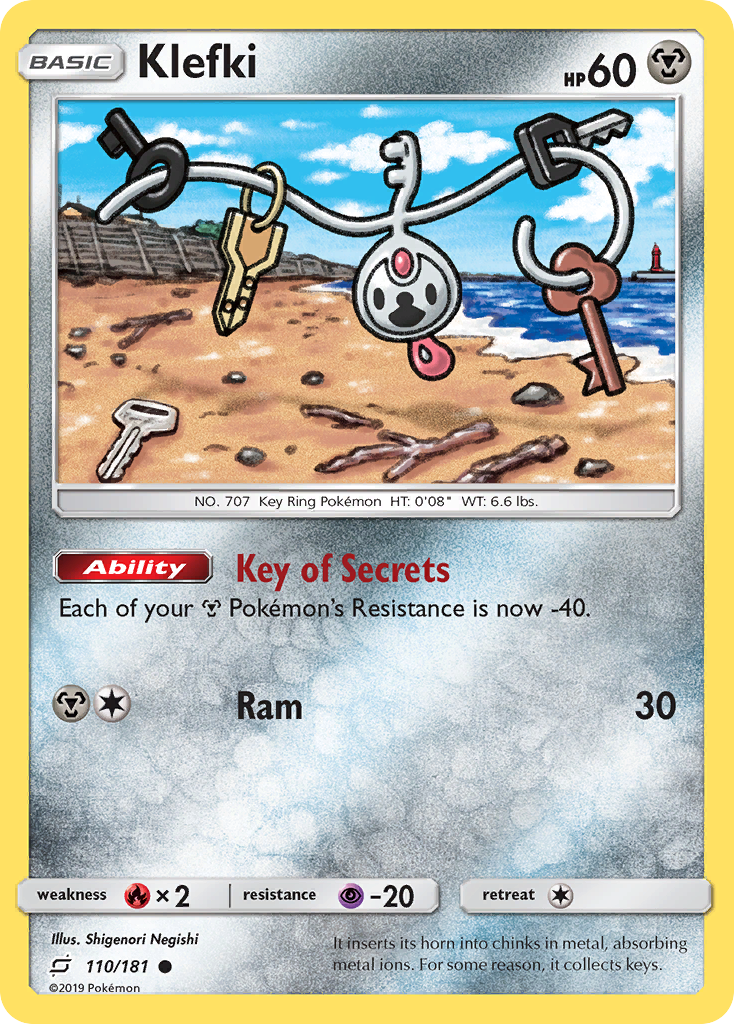 Klefki (110/181) [Sun & Moon: Team Up] - Comfy Hobbies