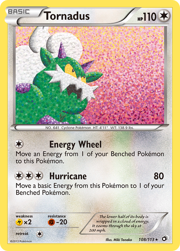 Tornadus (108/113) [Black & White: Legendary Treasures] - Comfy Hobbies