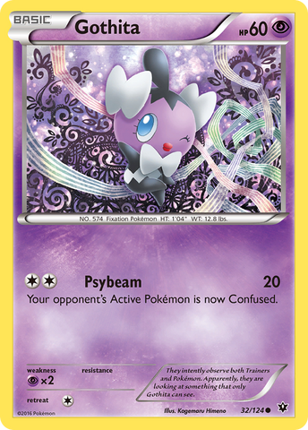 Gothita (32/124) [XY: Fates Collide] - Comfy Hobbies