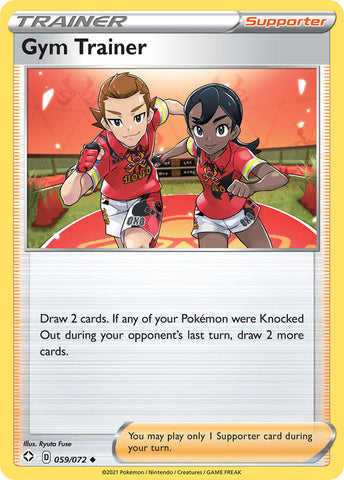 Gym Trainer (059/072) [Sword & Shield: Shining Fates] - Comfy Hobbies
