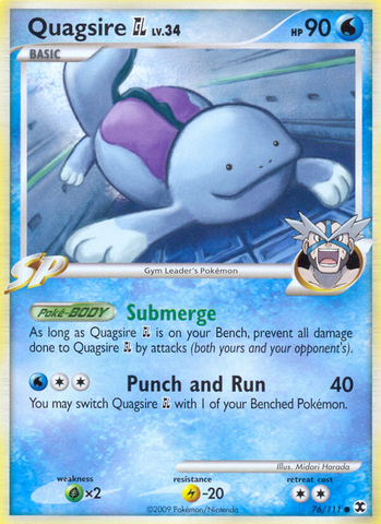 Quagsire GL (76/111) [Platinum: Rising Rivals] - Comfy Hobbies