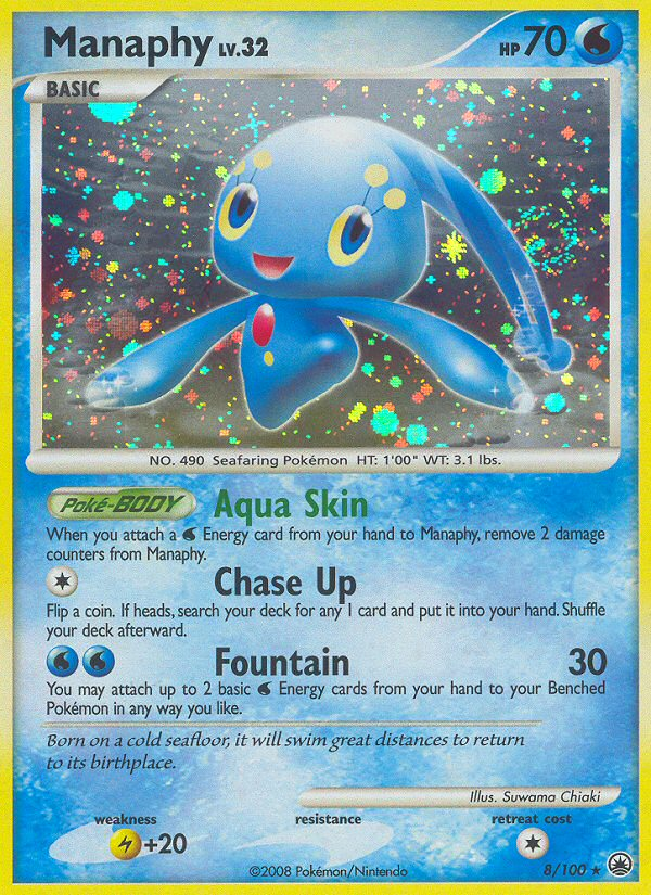 Manaphy (8/100) [Diamond & Pearl: Majestic Dawn] - Comfy Hobbies