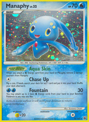Manaphy (8/100) [Diamond & Pearl: Majestic Dawn] - Comfy Hobbies
