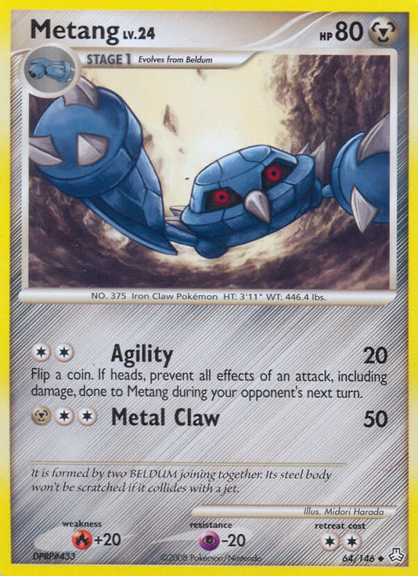 Metang (64/146) [Diamond & Pearl: Legends Awakened] - Comfy Hobbies