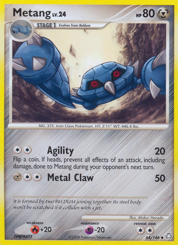 Metang (64/146) [Diamond & Pearl: Legends Awakened] - Comfy Hobbies