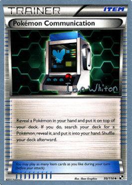 Pokemon Communication (99/114) (American Gothic - Ian Whiton) [World Championships 2013] - Comfy Hobbies