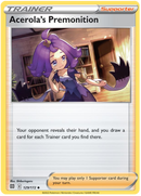 Acerola's Premonition (129/172) [Sword & Shield: Brilliant Stars] - Comfy Hobbies