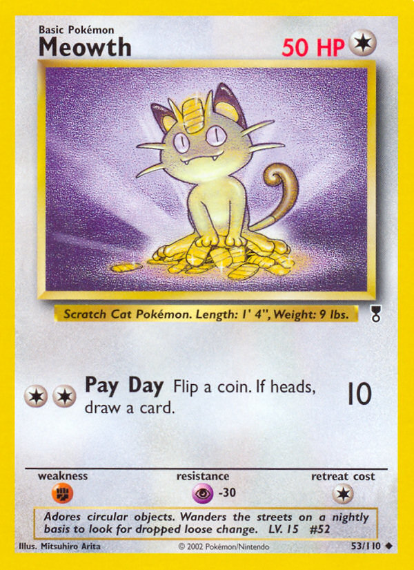 Meowth (53/110) [Legendary Collection] - Comfy Hobbies