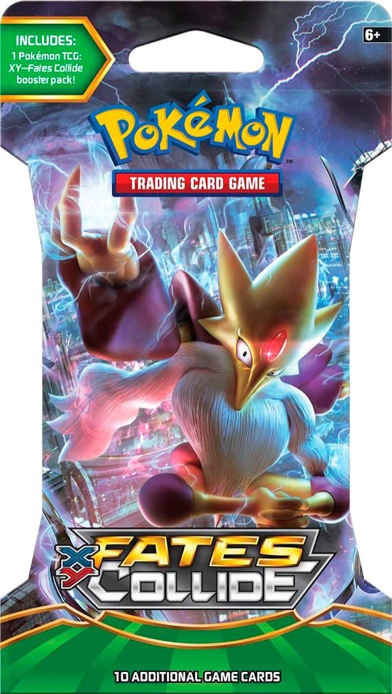 XY: Fates Collide - Sleeved Booster Pack (Mega Alakazam) - Comfy Hobbies