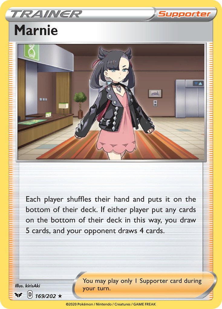 Marnie (169/202) (Theme Deck Exclusive) [Sword & Shield: Base Set] - Comfy Hobbies