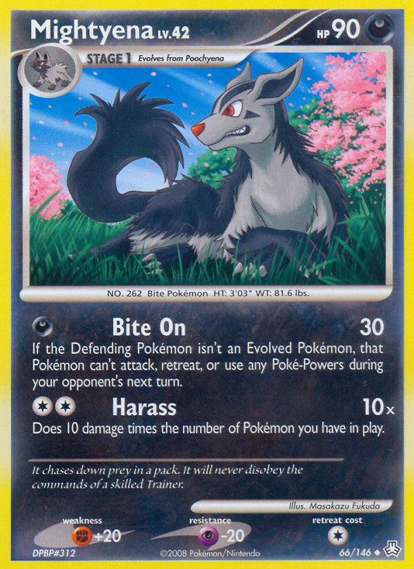 Mightyena (66/146) [Diamond & Pearl: Legends Awakened] - Comfy Hobbies