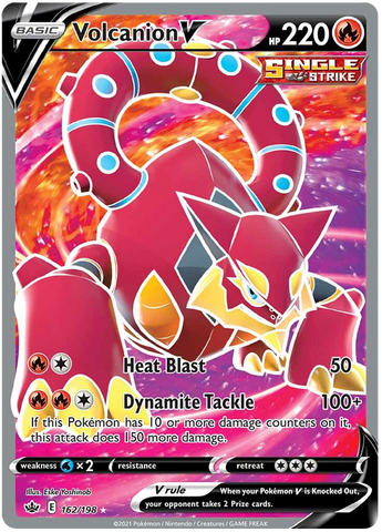 Volcanion V (162/198) [Sword & Shield: Chilling Reign] - Comfy Hobbies