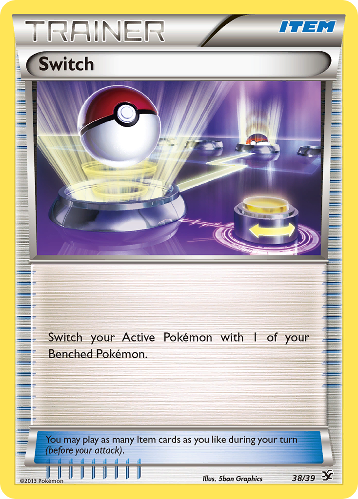 Switch (38/39) [XY: Kalos Starter Set] - Comfy Hobbies