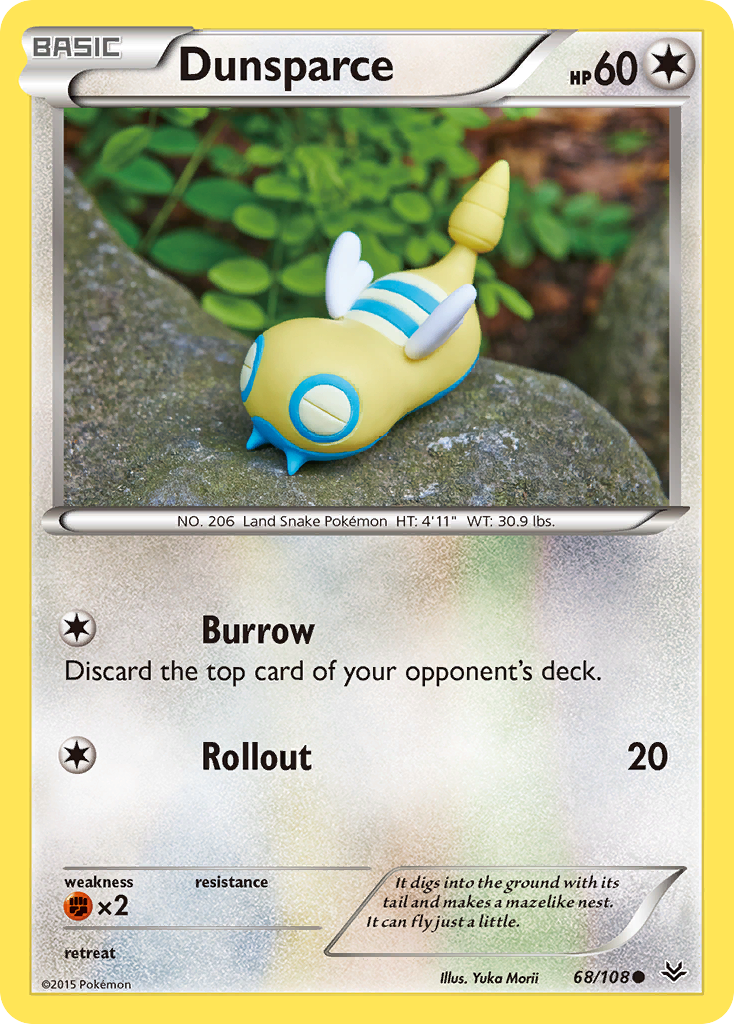 Dunsparce (68/108) [XY: Roaring Skies] - Comfy Hobbies