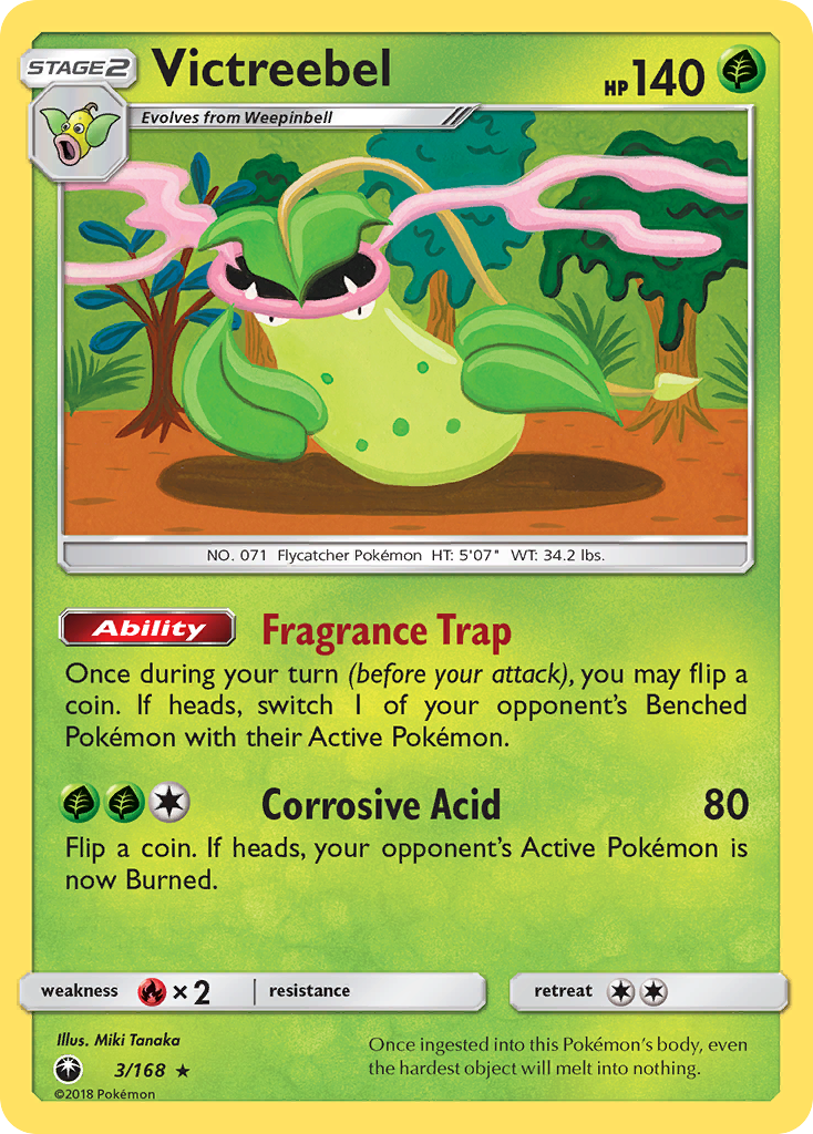 Victreebel (3/168) [Sun & Moon: Celestial Storm] - Comfy Hobbies