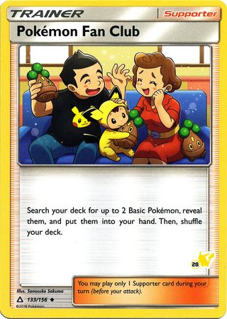 Pokemon Fan Club (133/156) (Pikachu Stamp #28) [Battle Academy 2020] - Comfy Hobbies