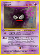 Gastly (50/102) (Shadowless) [Base Set 1st Edition] - Comfy Hobbies