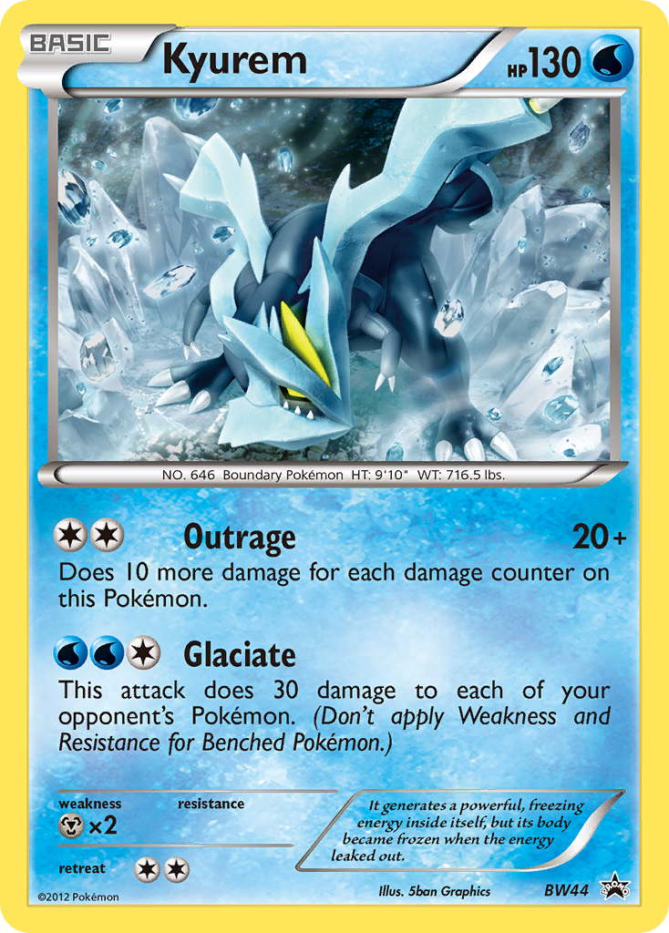 Kyurem (BW44) [Black & White: Black Star Promos] - Comfy Hobbies