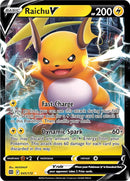 Raichu V (045/172) [Sword & Shield: Brilliant Stars] - Comfy Hobbies
