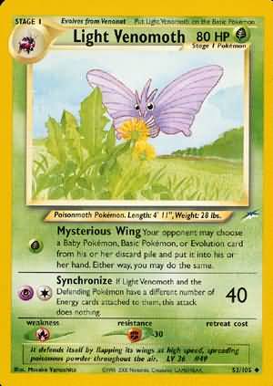 Light Venomoth (53/105) [Neo Destiny Unlimited] - Comfy Hobbies
