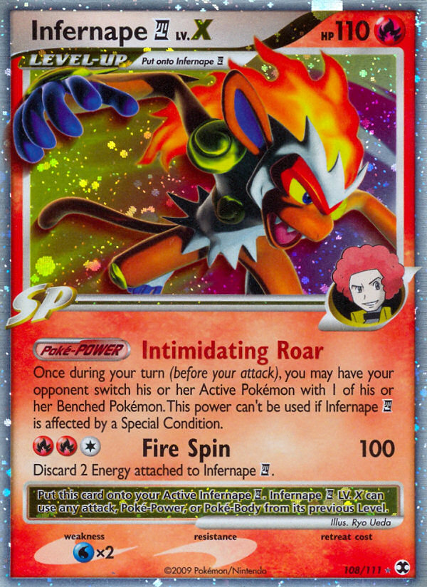 Infernape LV.X (108/111) [Platinum: Rising Rivals] - Comfy Hobbies