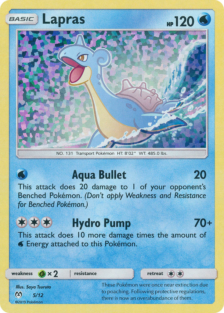 Lapras (5/12) [McDonald's Promos: 2019 Collection] - Comfy Hobbies