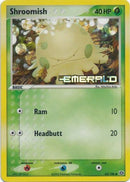 Shroomish (63/106) (Stamped) [EX: Emerald] - Comfy Hobbies