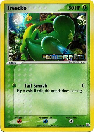 Treecko (70/106) (Stamped) [EX: Emerald] - Comfy Hobbies