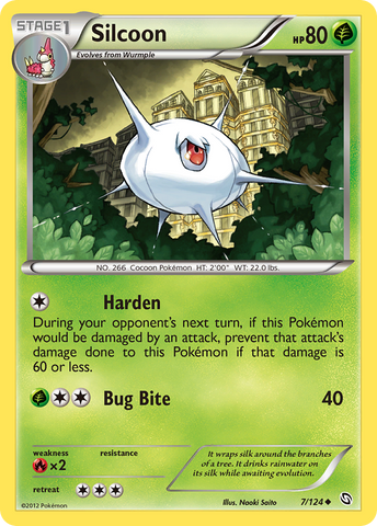 Silcoon (7/124) [Black & White: Dragons Exalted] - Comfy Hobbies