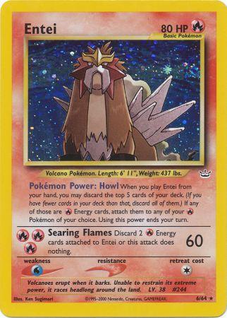 Entei (6/64) [Neo Revelation Unlimited] - Comfy Hobbies