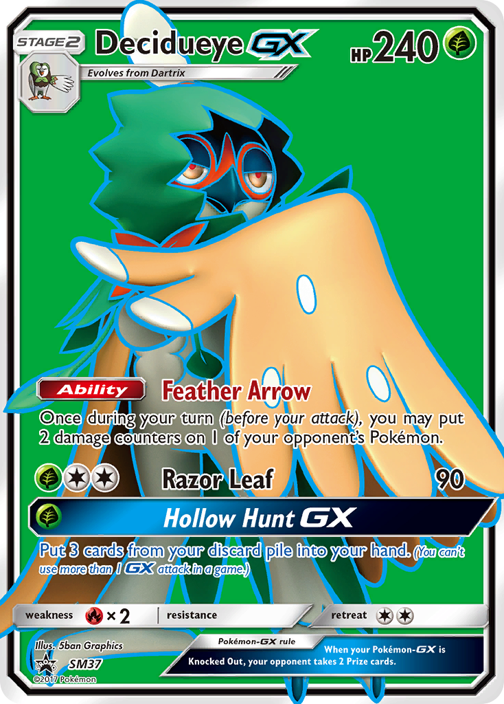 Decidueye GX (SM37) [Sun & Moon: Black Star Promos] - Comfy Hobbies