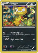 Scraggy (BW25) (Cracked Ice Holo) [Black & White: Black Star Promos] - Comfy Hobbies