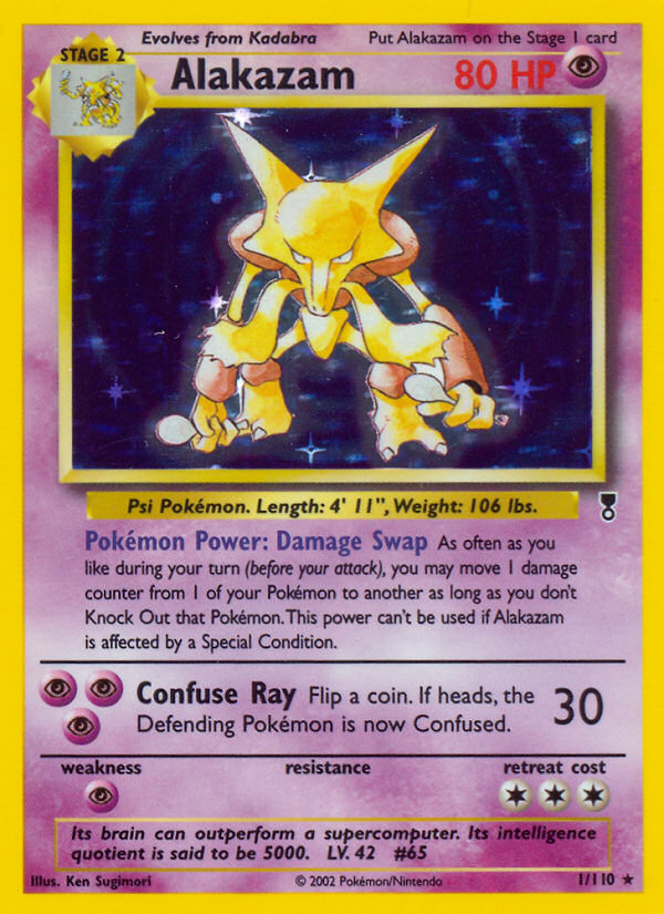 Alakazam (1/110) [Legendary Collection] - Comfy Hobbies