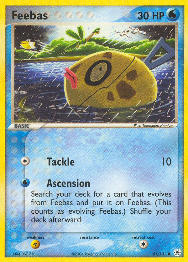Feebas (61/101) [EX: Hidden Legends] - Comfy Hobbies