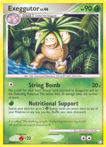Exeggutor (24/123) [Diamond & Pearl: Mysterious Treasures] - Comfy Hobbies